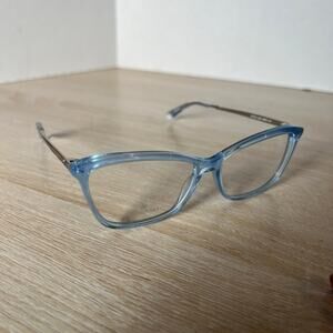 Swarovski SK5314 086 Eyeglasses Translucent Blue READ Frames 54-14-140